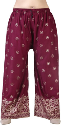 BINISH Regular Fit Women Maroon Trousers