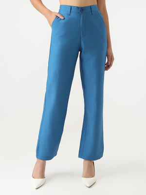 Kraus Jeans Women Loose Straight Fit Pants Relaxed Women Multicolor Trousers