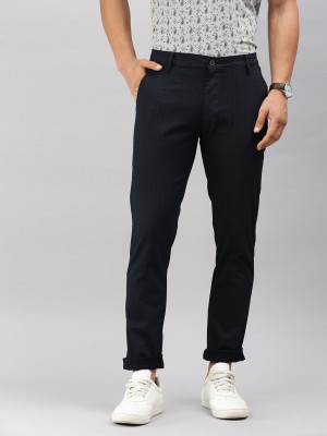 Classic Polo Slim Fit Men Dark Blue Trousers