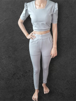 SP FASHION Relaxed Women White Trousers