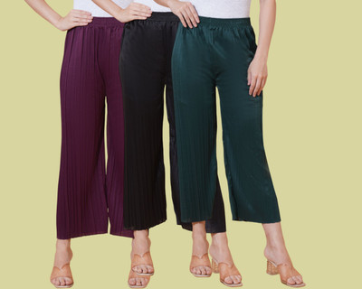 Lecowar Regular Fit Women Multicolor Trousers