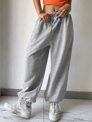 Daphne Maurier Loose Fit Women Grey Trousers