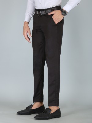 Klubstyle Slim Fit Men Beige Trousers