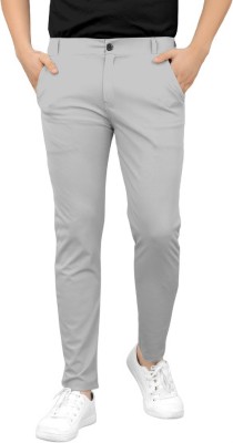 Vamdev Hub Regular Fit Men Grey Trousers