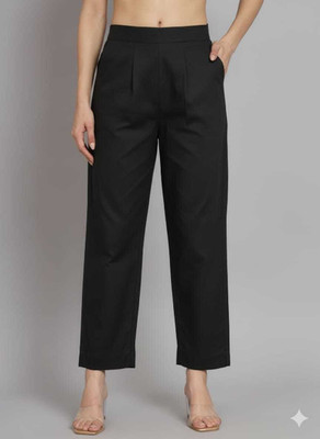 REAM Regular Fit Women Red Trousers