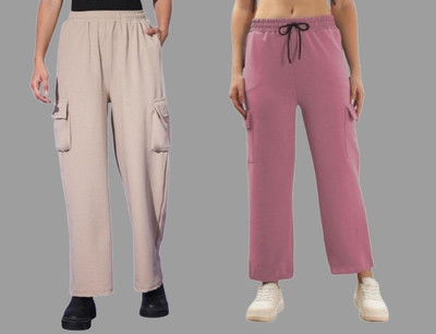 AKSFAB Slim Fit Women Multicolor Trousers