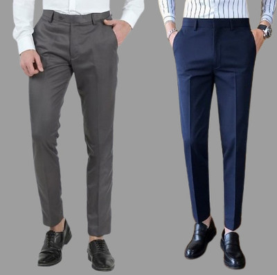 Mark Lewis Regular Fit Men Multicolor Trousers