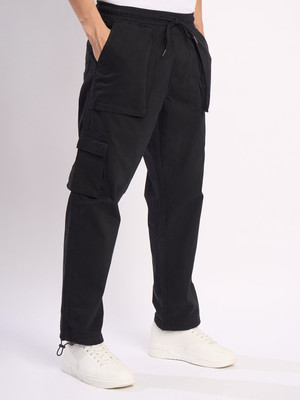 Bene Kleed Relaxed Men Black Trousers