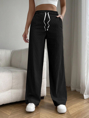 Rajovati Relaxed Women Black Trousers