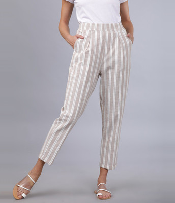 Tokyo Talkies Regular Fit Women Multicolor Trousers
