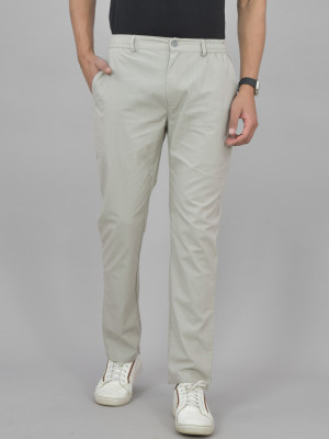 QuaClo Regular Fit Men Grey Trousers