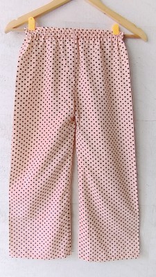 KhushiCreation Regular Fit Girls Pink Trousers