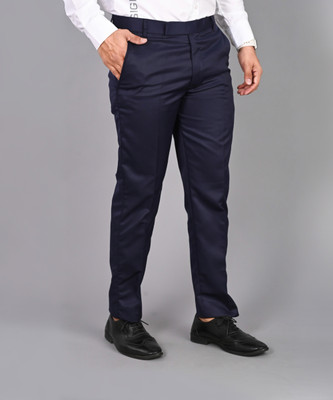 FUBAR Regular Fit Men Blue Trousers