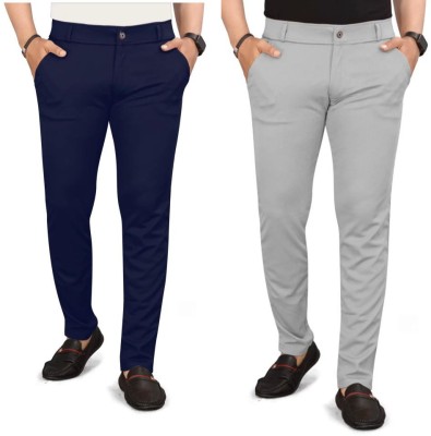 ynam Regular Fit Men Multicolor Trousers