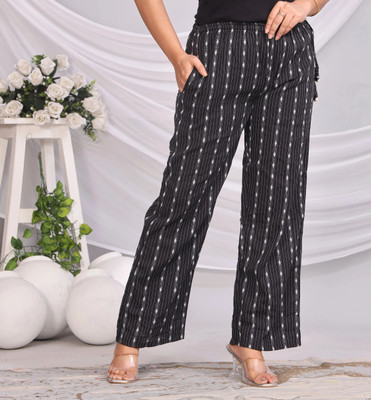 welcomekurti Regular Fit Women White Trousers
