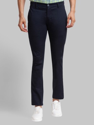 PARX Skinny Fit Men Blue Trousers