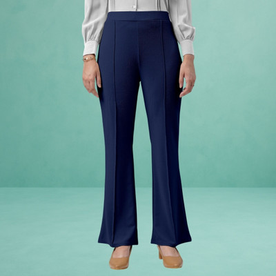 nitafashion Loose Fit Women Dark Blue Trousers