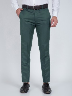 Flunk Regular Fit Men Green Trousers