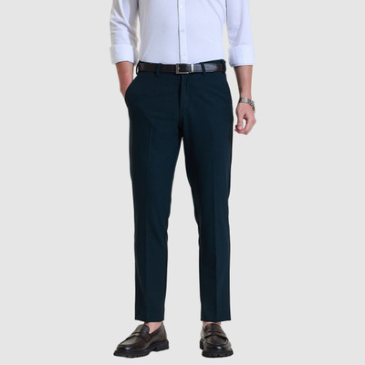 Snitch Slim Fit Men Dark Blue Trousers