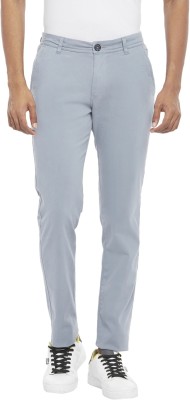 Urban Ranger by Pantaloons Slim Fit Men Grey Trousers