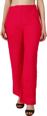 ABACADA'S GAJAB Regular Fit Women Pink Trousers