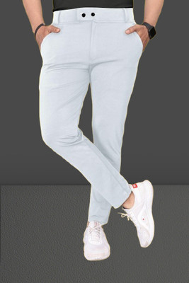 METRONAUT Regular Fit Men White Trousers