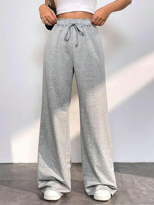 Stockton Solid Women Grey Track Pants
