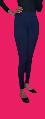 SP FASHION Skinny Fit Women Blue Trousers