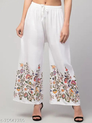 Zalorawear Regular Fit Women Multicolor Trousers