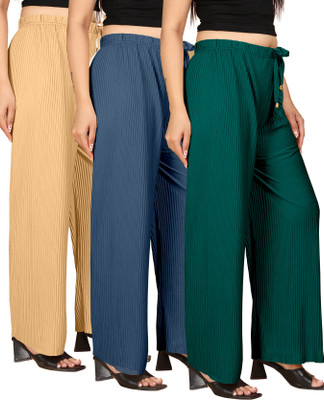 bhurkhiya Regular Fit Women Multicolor Trousers