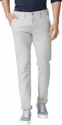 FUBAR Slim Fit Men Grey Trousers