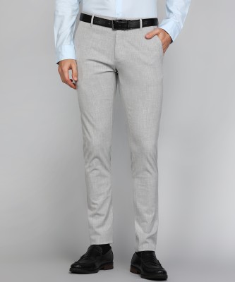 U.S. POLO ASSN. Slim Fit Men Grey Trousers