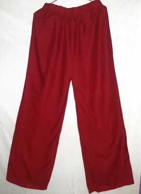 scope creations Relaxed Women Maroon Trousers