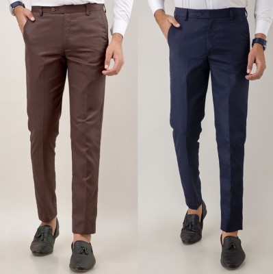 VXnine Regular Fit Men Multicolor Trousers