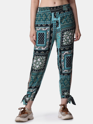 METRONAUT Relaxed Women Green Trousers