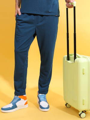 HIGHLANDER Slim Fit Men Blue Trousers