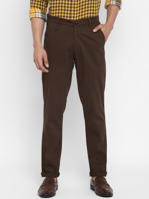 RED CHIEF Relaxed Men Brown Trousers
