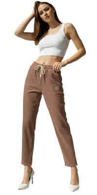 TNQ Relaxed Women Pink Trousers