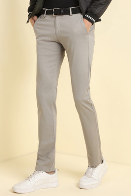 Allen Solly Men Regular Fit Men Grey Trousers
