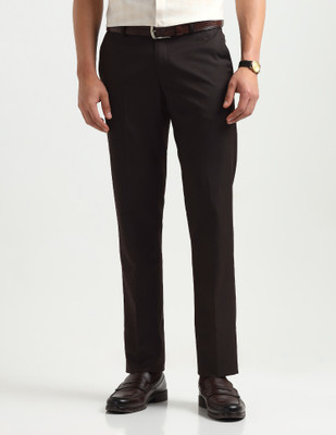 ARROW Tapered Men Brown Trousers