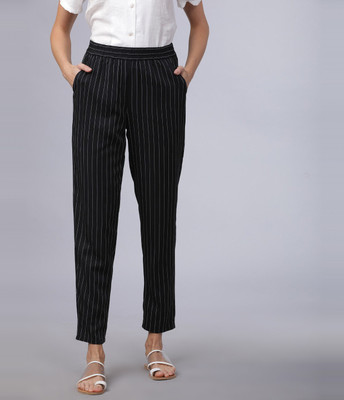 Tokyo Talkies Regular Fit Women Multicolor Trousers