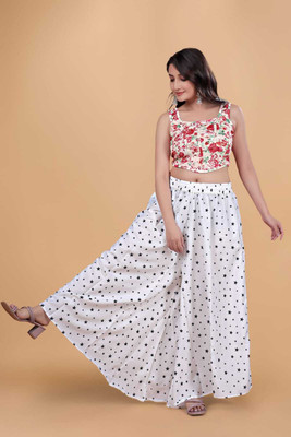 SANDIAM SALES Flared Women White Trousers