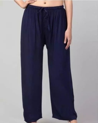 Aryan Fashion Regular Fit Women Blue Trousers