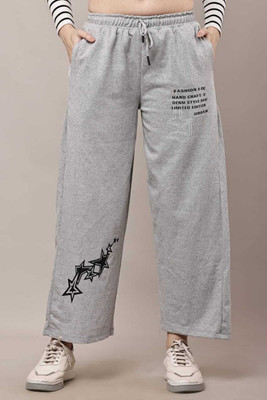 SAHANA STYLE Loose Fit Women Grey, Grey Trousers