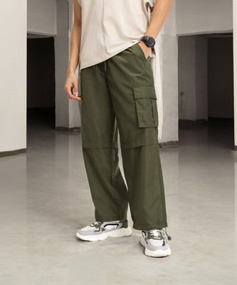 Kook N Keech Regular Fit Men Green Trousers