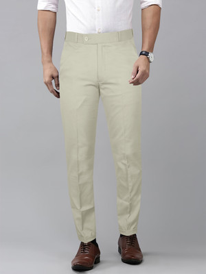 JUST BLACK Relaxed Men Cream Trousers
