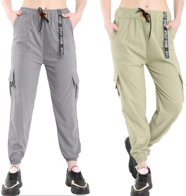 SKUs Regular Fit Women Multicolor Trousers