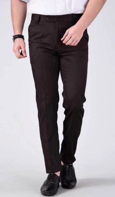 ZEE GOLD Regular Fit Men Beige Trousers