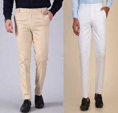 Shree VastraVeda Regular Fit Men Multicolor Trousers
