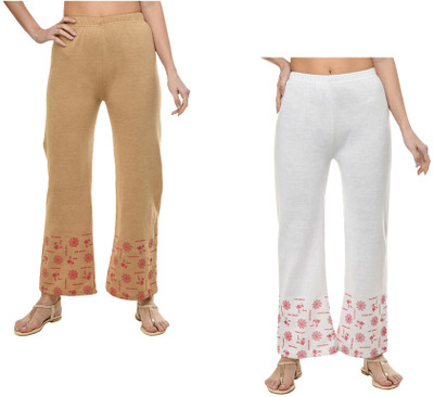 Indistar Flared Women Multicolor Trousers